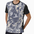 Abstract Grey Exclusive Pattern by LIRAZ ZIV