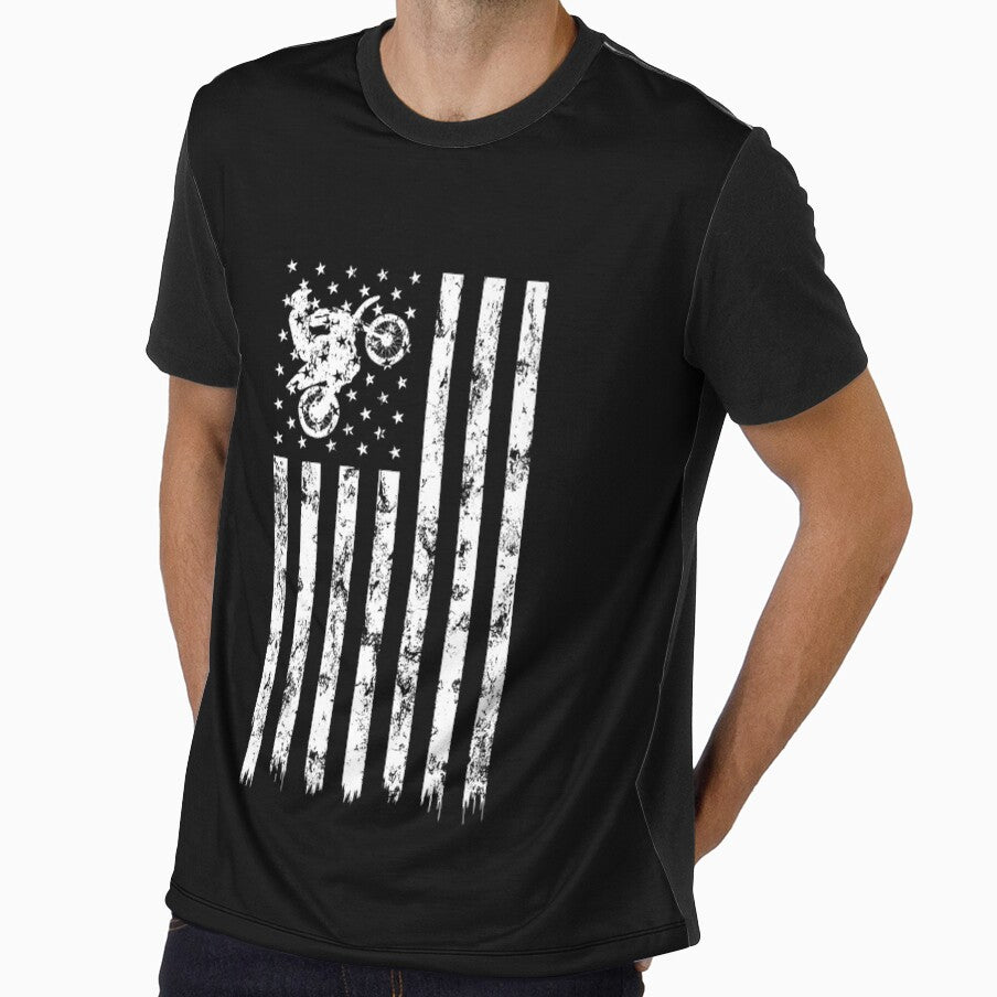 American Motocross Flag Premium by SicusioBebe