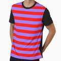 Candy red and purple stripes by findlost