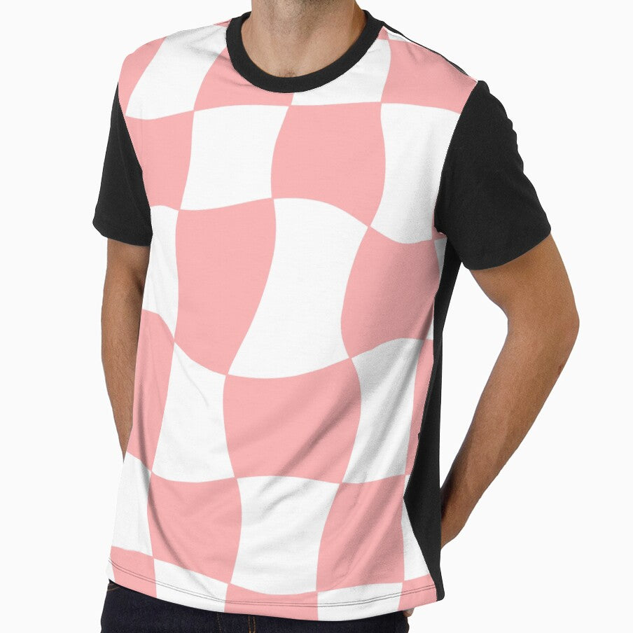 line rose pattern classic tshirt by anandsiva2703