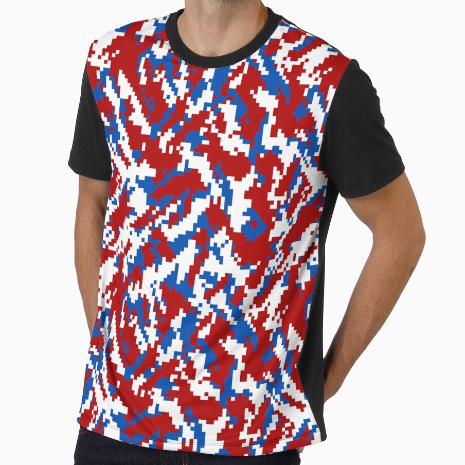 Patriotic Digital Camouflage by Mark Cannon
