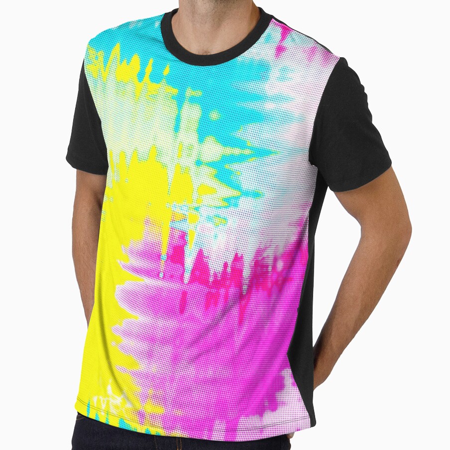 COLORFUL DYE HALFTONE BY SUBGIRL by SUBGIRL