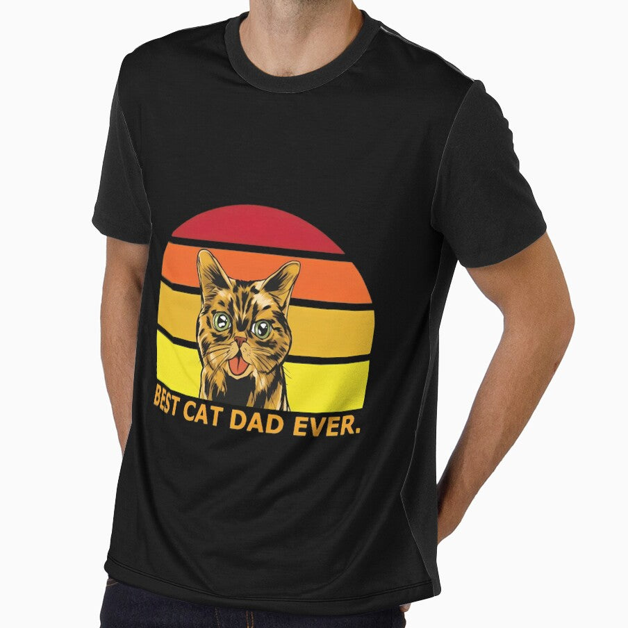 Best Cat Dad Ever by Dmo3HarkoArt