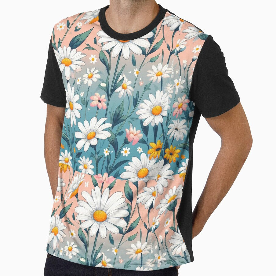 Minimal Daisy Floral Pattern by Nicesiri