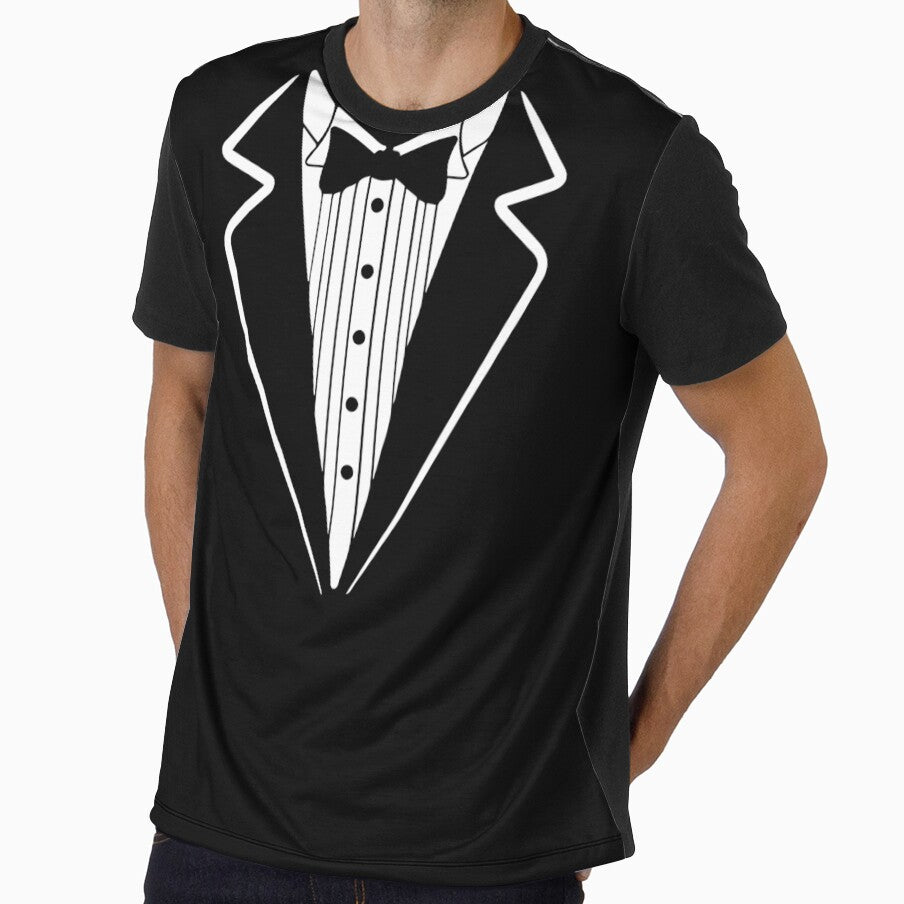 Bow Tie Tuxedo T-shirt by lolotees