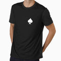 Minimal Spades Card White version (Only Front Print) by MinimalDM