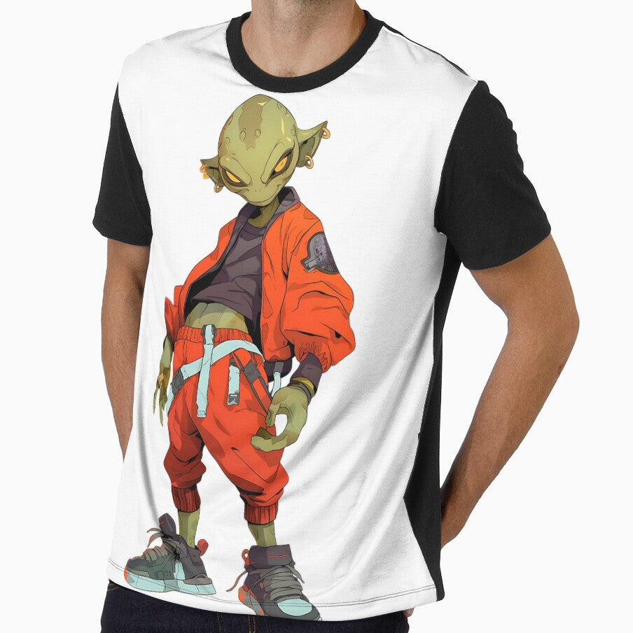 Streetwear Edgy Alien by bapupa