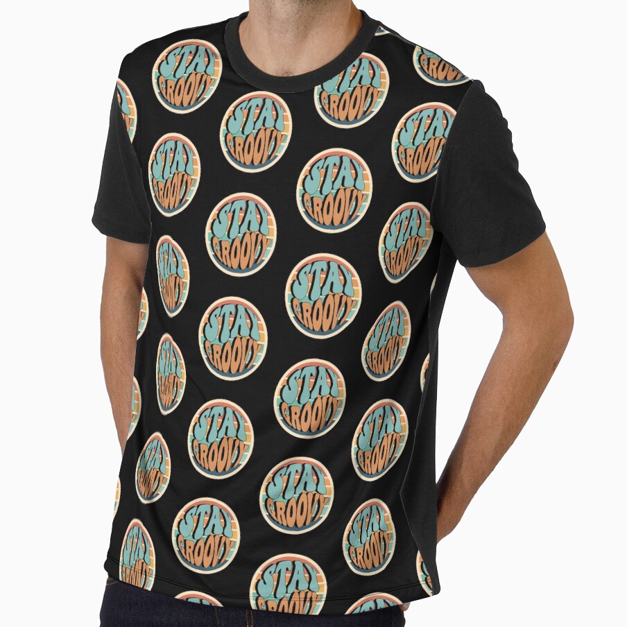 Stay Groovy Retro Badge by Nol1ytv