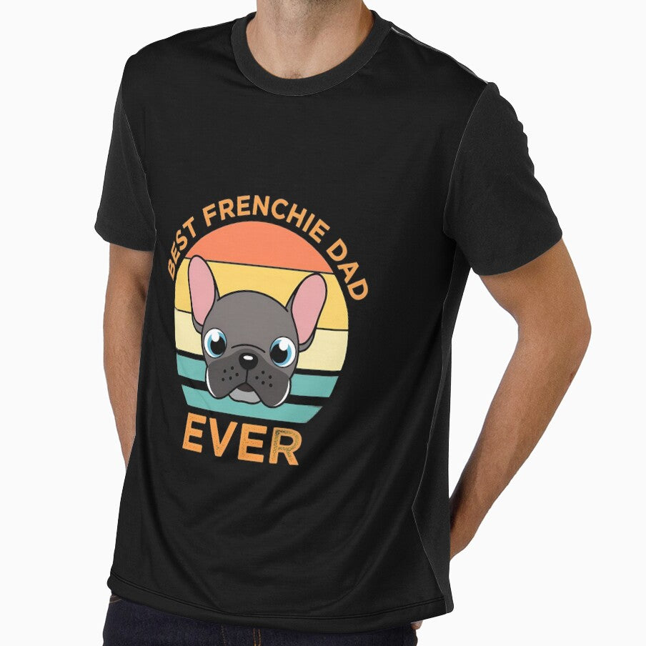 Best Frenchie Dad Ever Kids by OlyvieArt