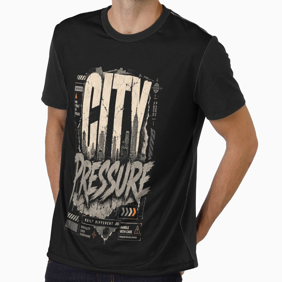 City Pressure Urban Grunge Streetwear by ImagenFusionP