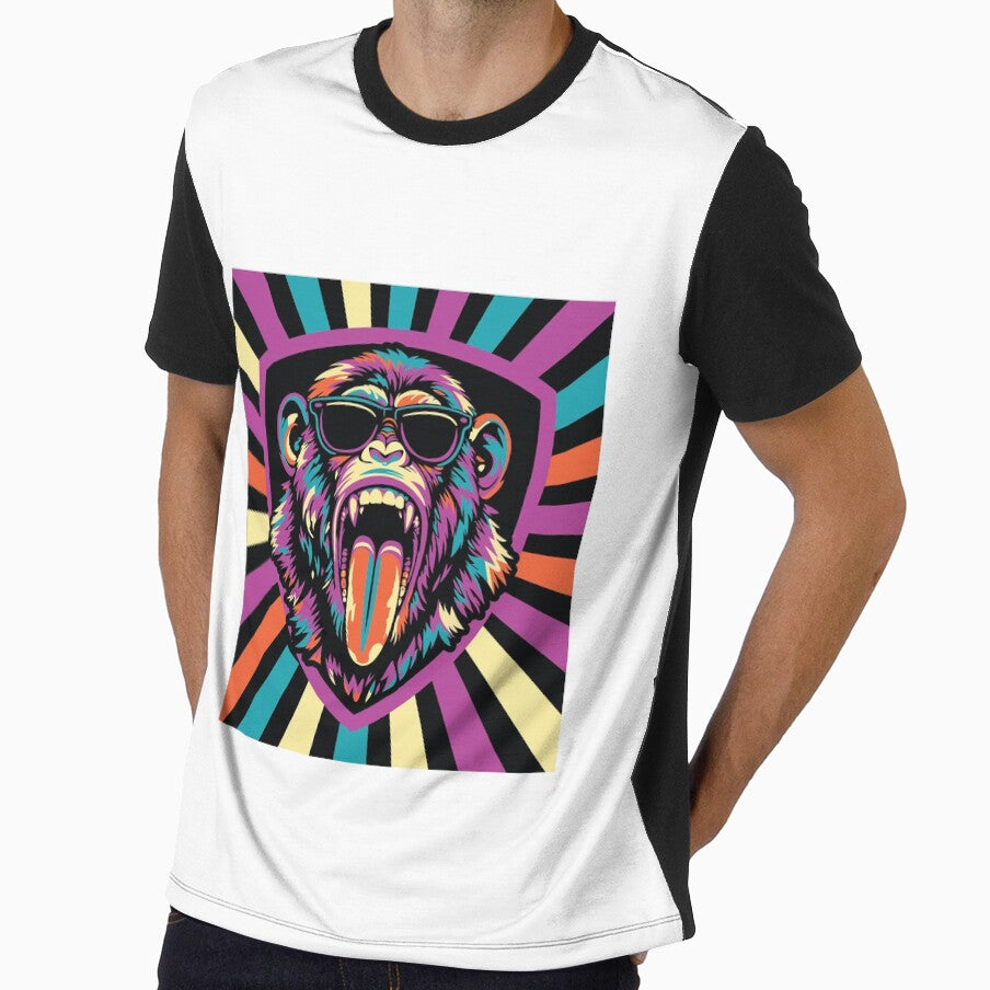 Pop Art Cool Monkey by GinyHappyLogo