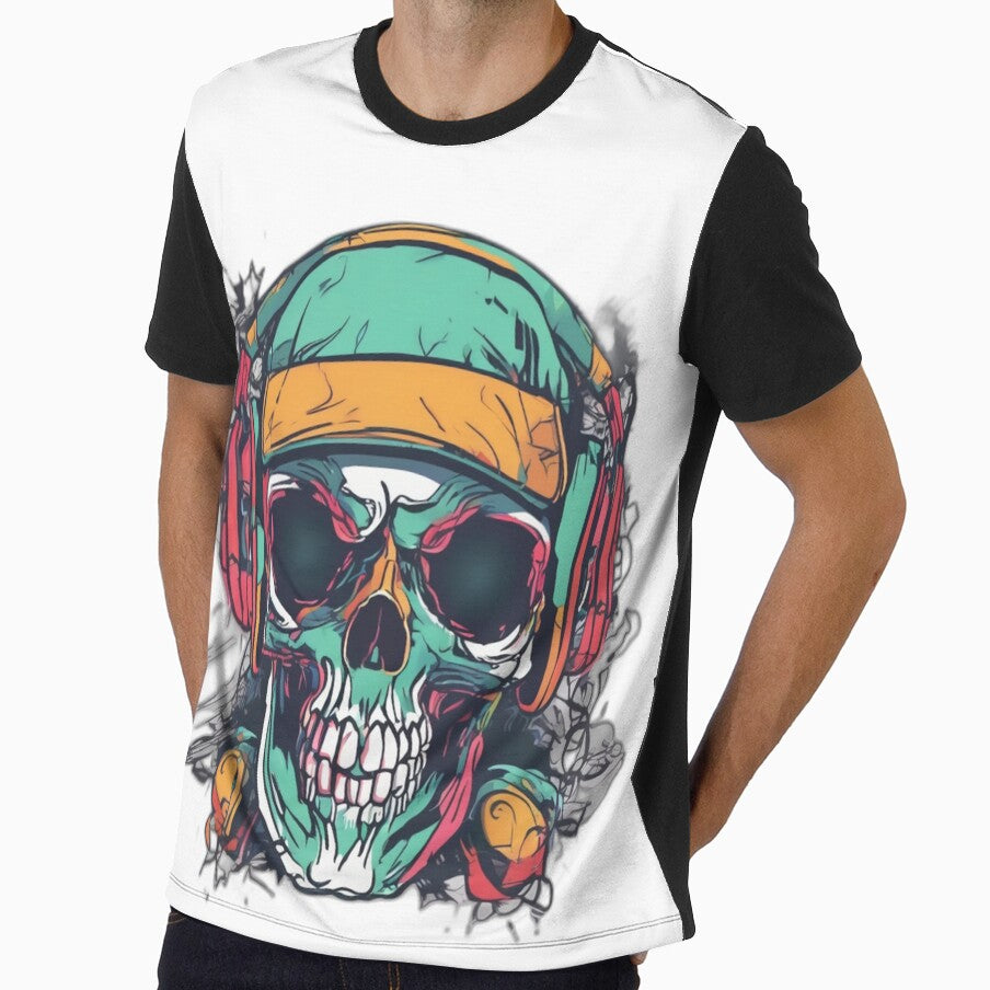 Streetwear Skull T-Shirt by Bad7Wear