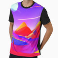 Colorful surreal landscapes scenery with vibrant colors 65 by vishalraifx