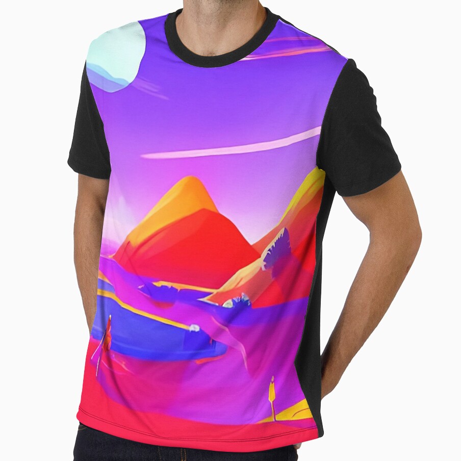 Colorful surreal landscapes scenery with vibrant colors 65 by vishalraifx