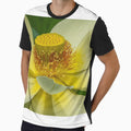 Yellow Lotus Flower display by Kathie Thomas