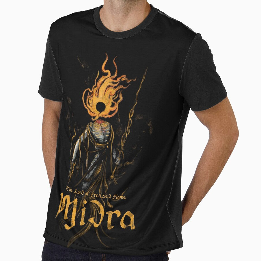 Midra Lord of the Frenzied Flame - Fan Art by trentnin