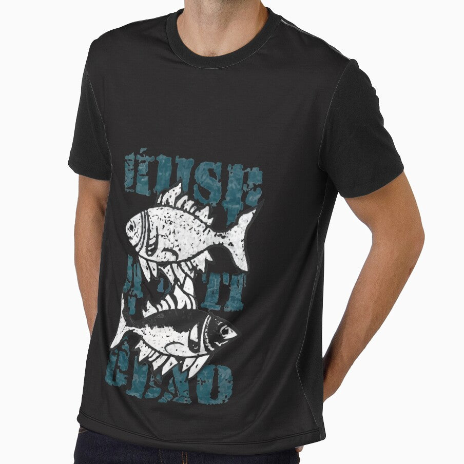 Cool shirt with two fish by Gadget80