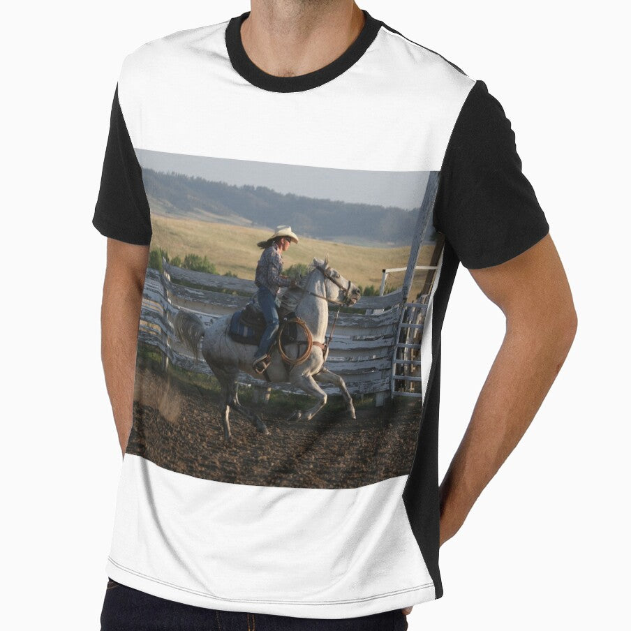 Rodeo Cowgirl Barrel Racer by Rodeo-Photos