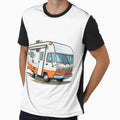 Vintage Cartoon RV Motorhome - A Class by HermanTheHymer