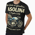 Motorcycle Racing T-Shirt by Matinez Pink