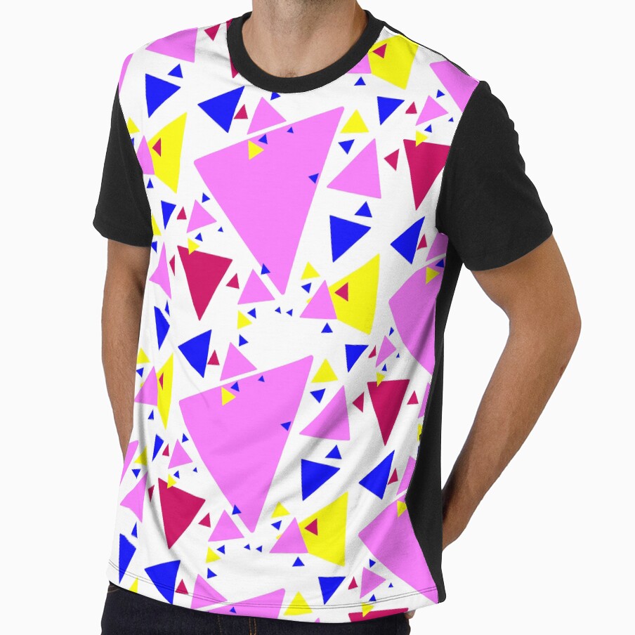 Triangle pattern, Multicolor triangle by PAINTORS