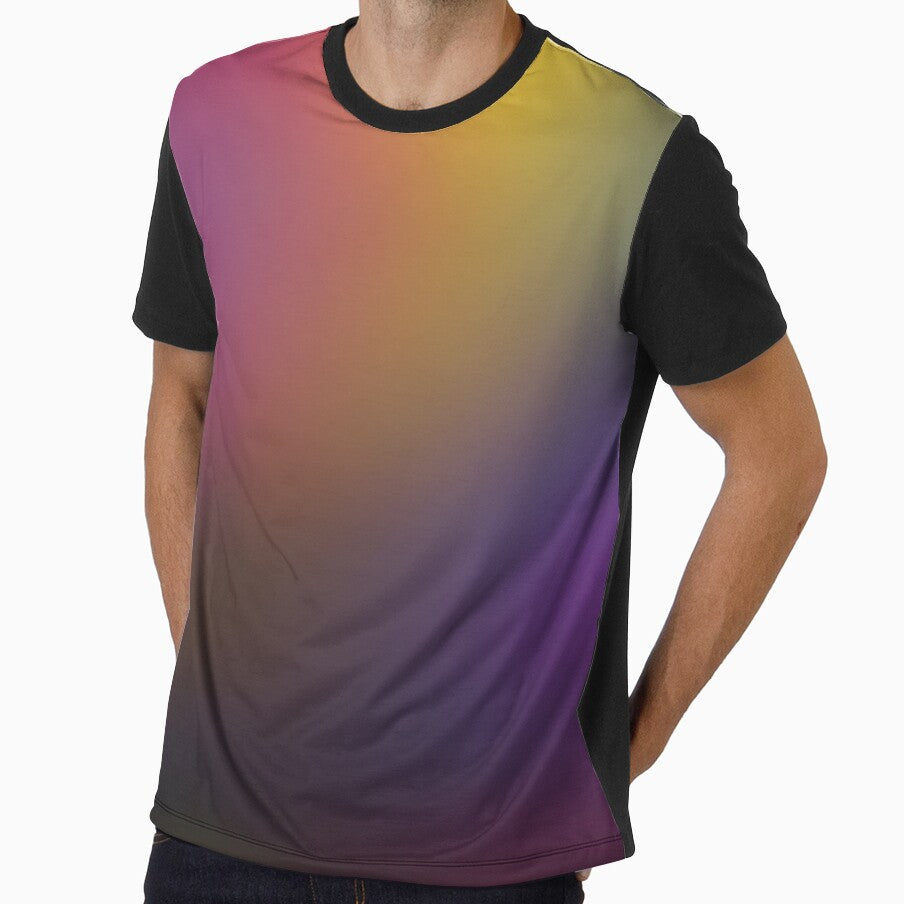 Magenta Yellow Purple Gradient by Printedarts