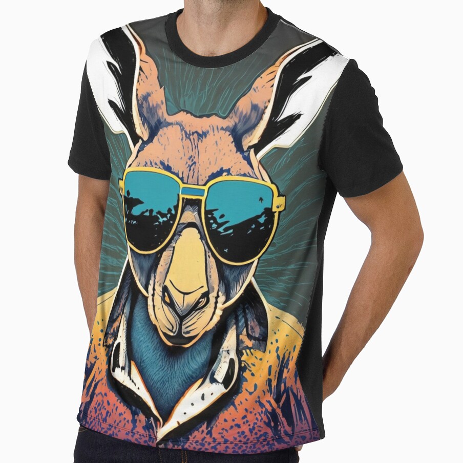 Kangaroo in oversized sunglasses by Boxing Kangaroo Retail Company