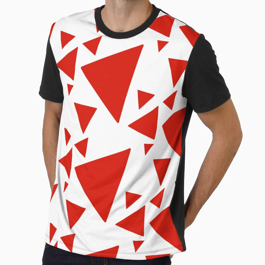 Triangle pattern, Red triangle by PAINTORS