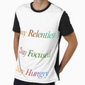Stay Relentless Streetwear Shirt by Niknaqprints