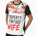 Husband T-shirt Gift: Property Of My Hot Wife by T-shirt For You