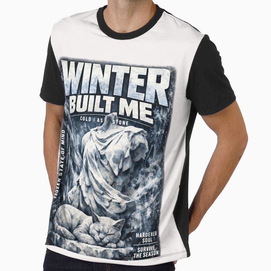 Winter Built Me Streetwear Graphic Art by Pixostick