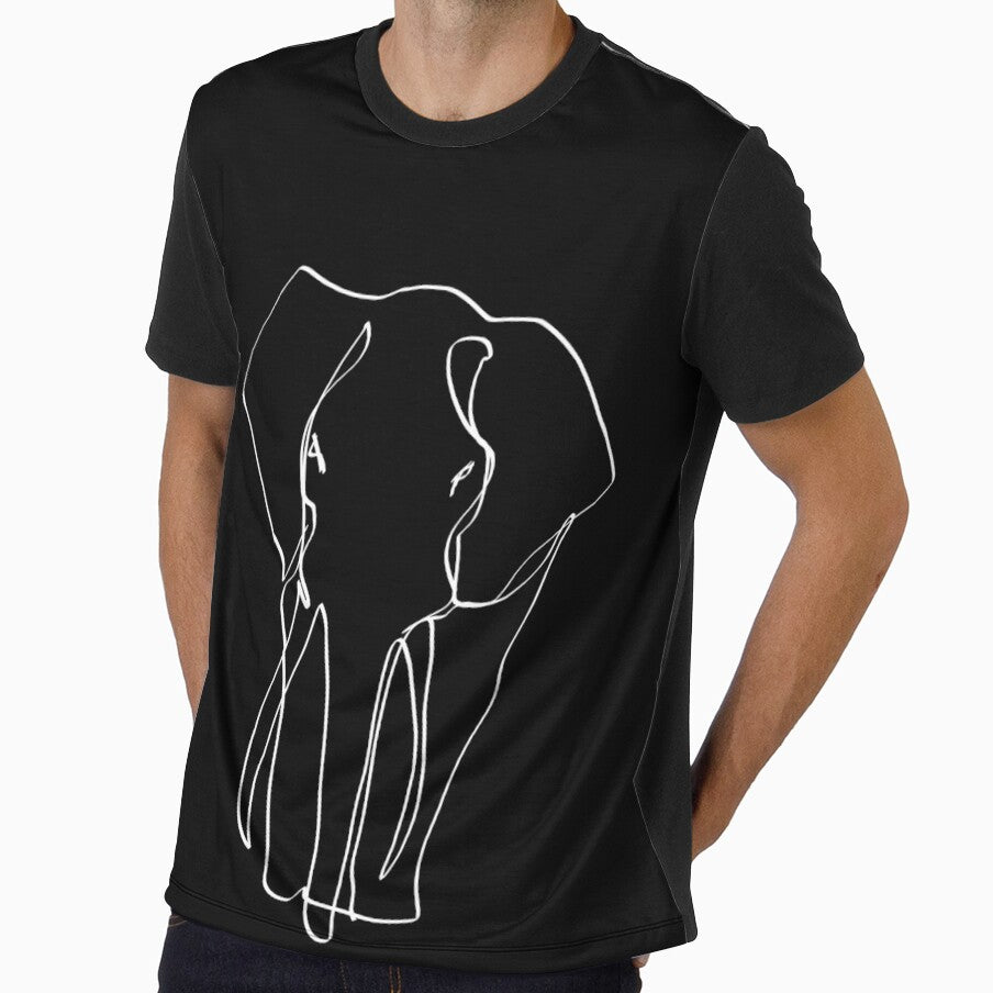 Elephant Line Art by MindCereal