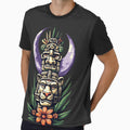 Mayan Totem with Crescent Moon | Elysium Echoes Icon by Shift-Bloom