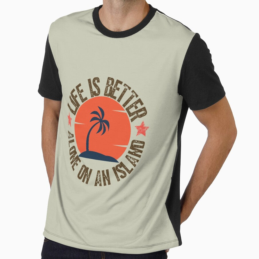 Life is better alone on an island by Growwithme