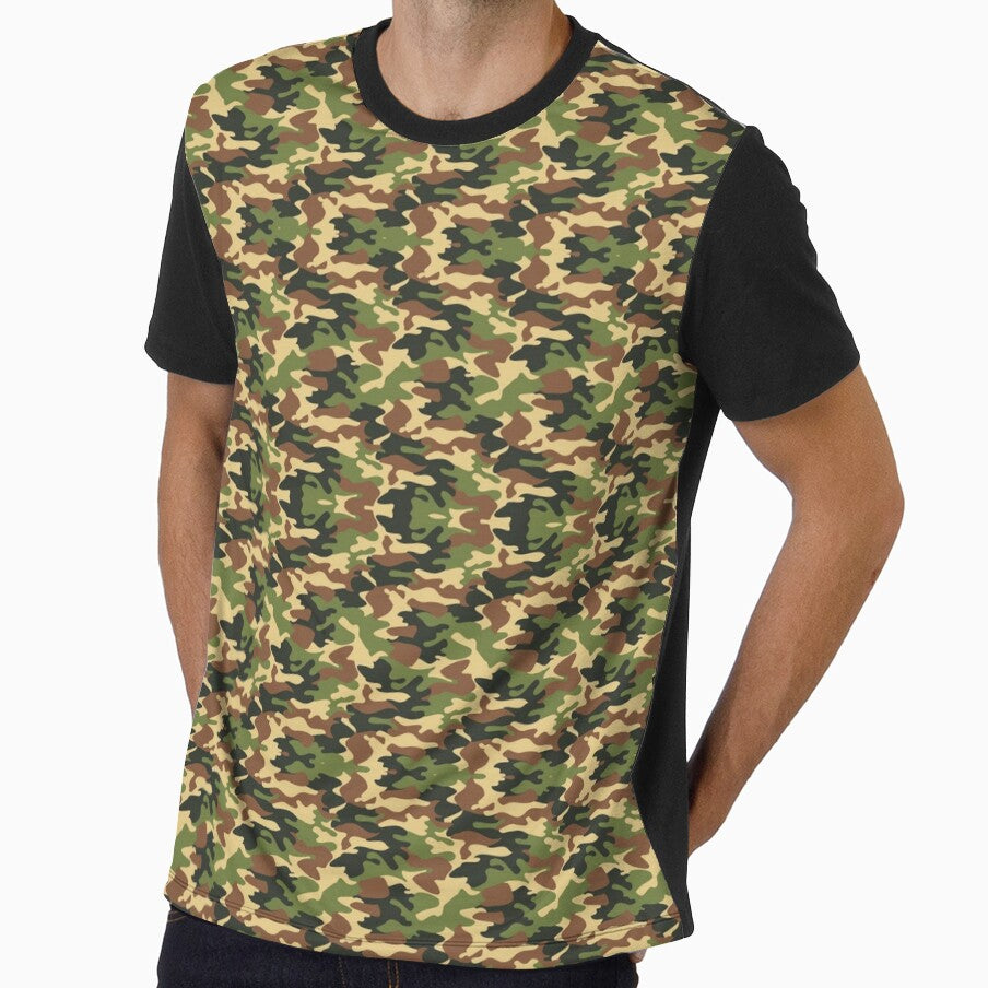 Military pattern design, 3 colors, suitable for everyone, teenagers, men, women. by isaartboho