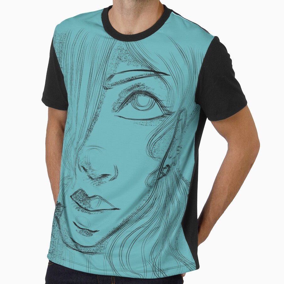 cool lady drawing by mioom