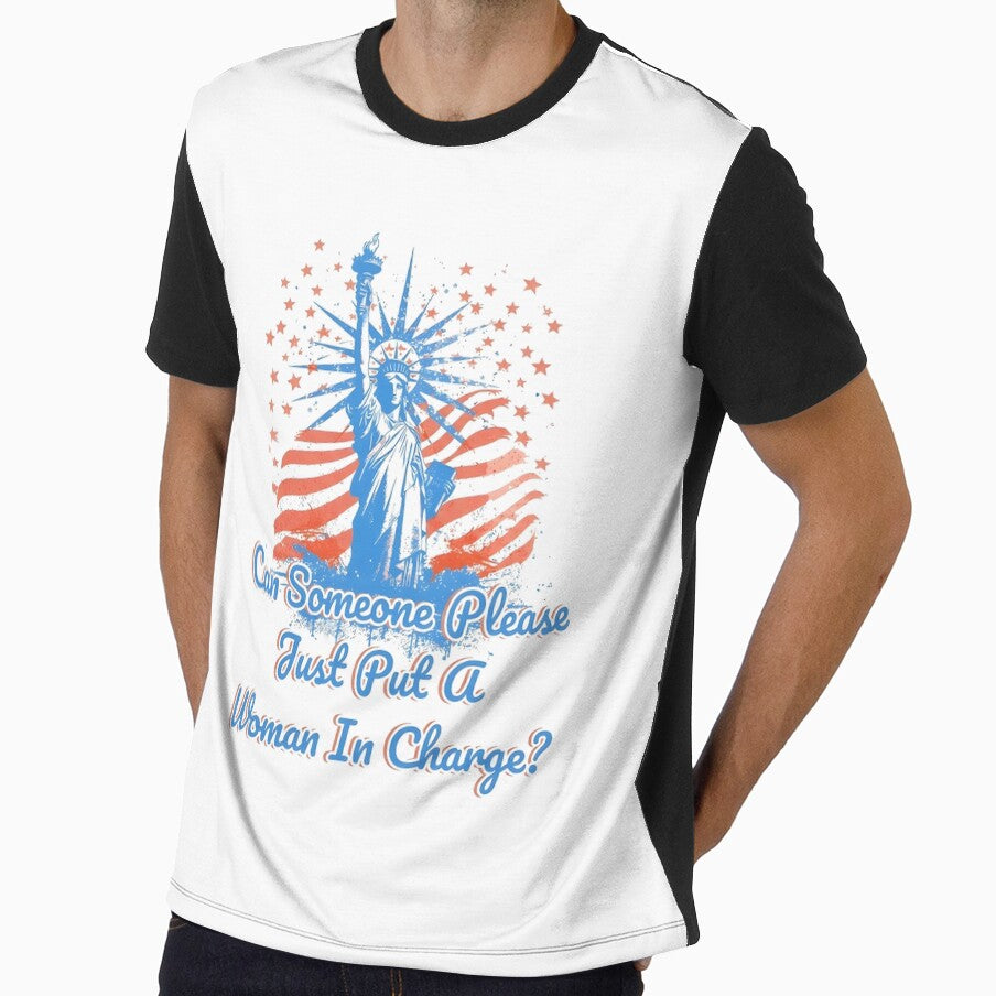 Can Someone Please Just Put A Woman In Charge Patriotic Feminist USA by Mind-Drift