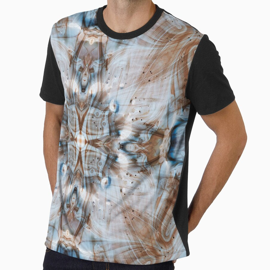 Symmetry in blue brown by Psilographics