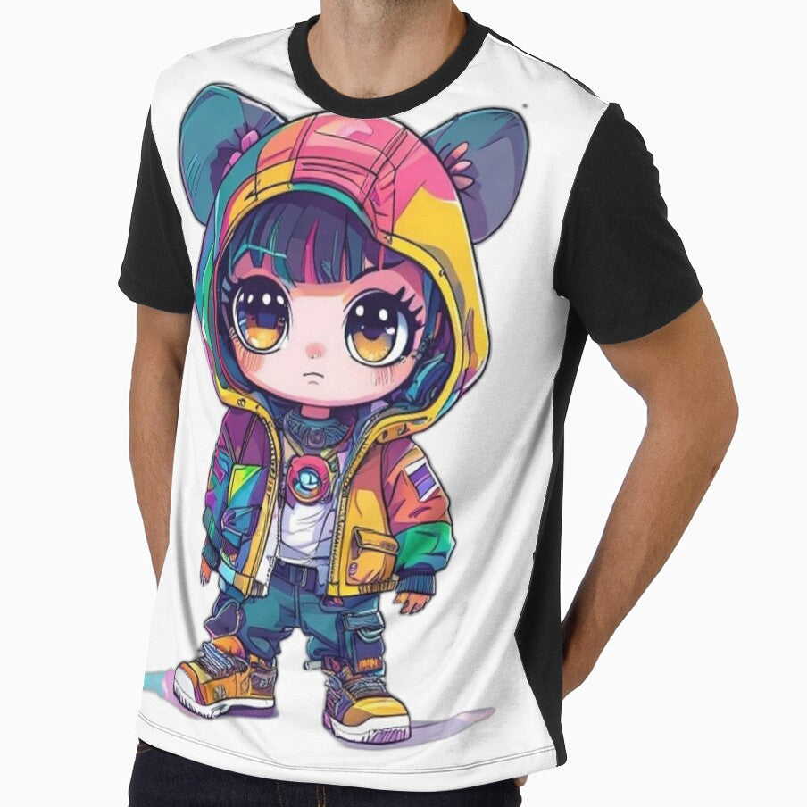 Cyberpunk Streetwear Cute Cartoon Design by Shadow-Stone