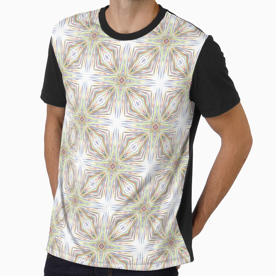 explosion prismatic rainbow art seamless colorful repeat pattern by Abrahamjrnd
