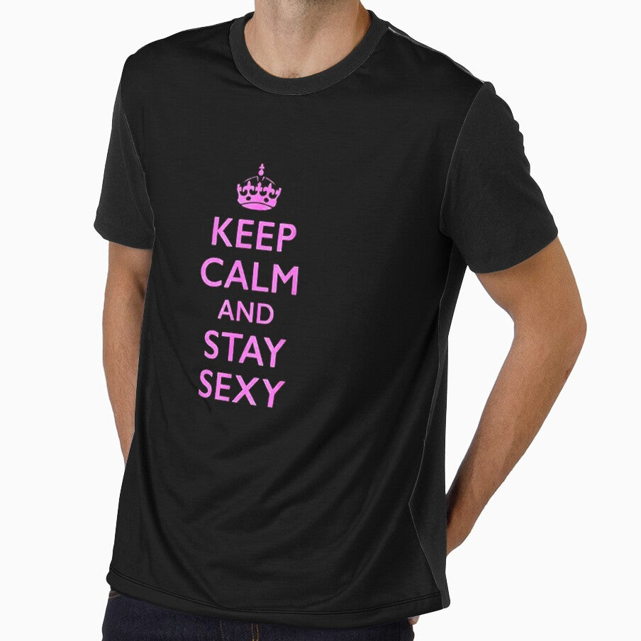 Keep Calm and Stay Sexy Pink by jeradozola