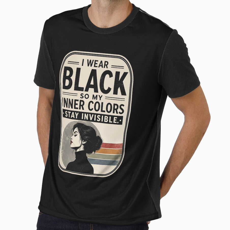 I Wear Black On Purpose by FreshPixelArt