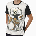 DRUMMER | Minimalist Skeleton Streetwear Art by DEADLINE.