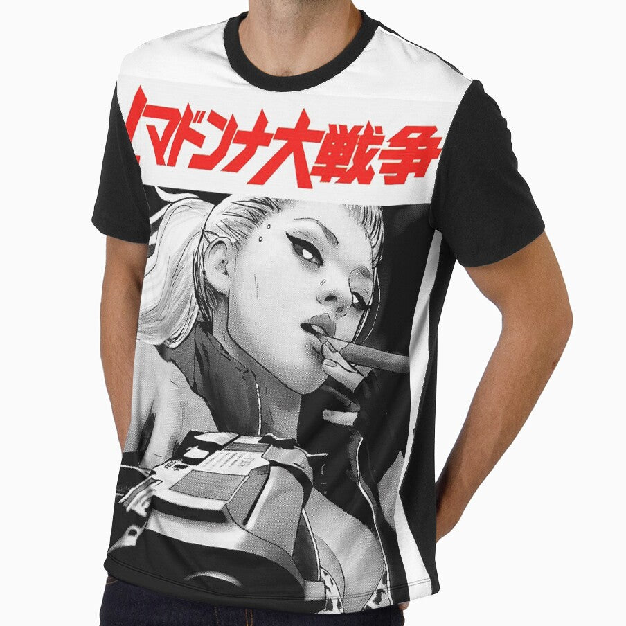 Yakuza Japanese Cyberpunk Girl Vaporwave Urban Style by OWLvision33