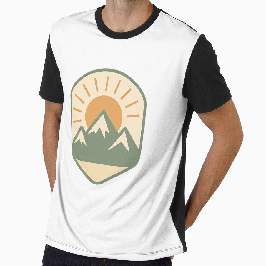 Minimal Mountain Badge by Napini