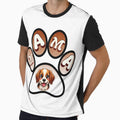 Cute Mama Paw Print Dog Mom Design Puppy Illustration Gift for Pet Lovers by ArtDesignTp