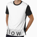 SLOW — visual silence sticker by shlepyart