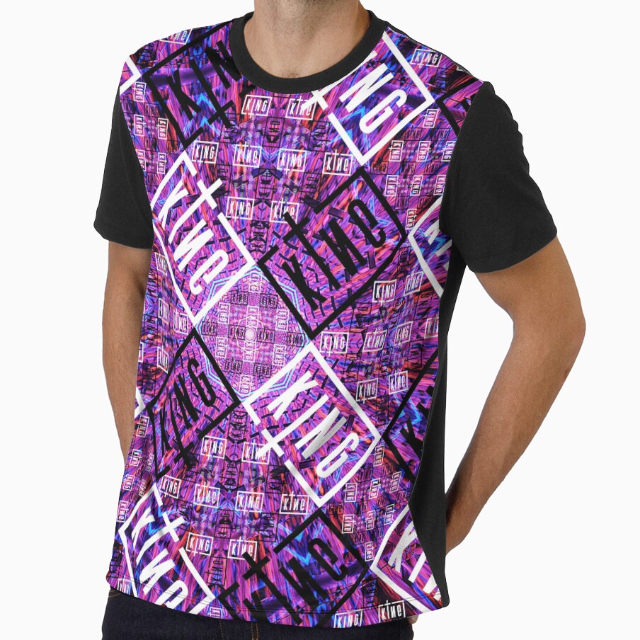 Sullivan King Festival Fanart Pink Kaleidoscopic Tie Dye by FestDrip