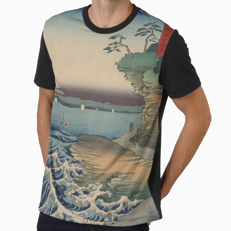 Hiroshige's The Hota Coast in Awa Province by mosfunky