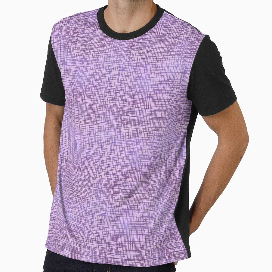 Purple Scratch Cross Hatch by JaygiesDesign